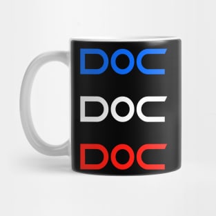 Doctor Doc Doc colourful art Mug